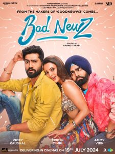 Bad Newz (2024) Hindi AMZN WEB-DL H265 E-AC3 2160p 1080p 720p 480p ESub